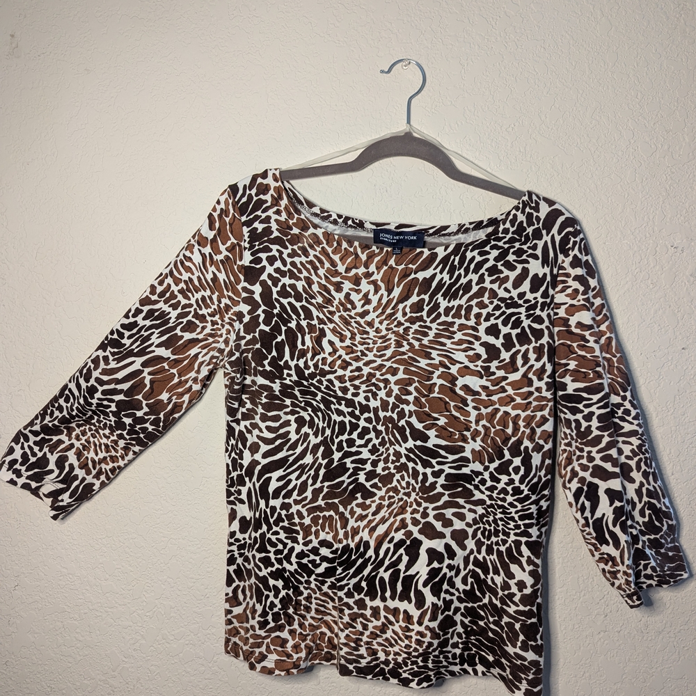 Animal Print Women's Top